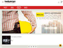 Tablet Screenshot of hediyekupu.com